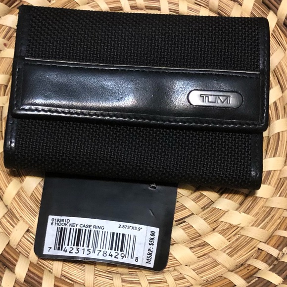 Tumi Small Card Key in Black - Picture 7 of 7